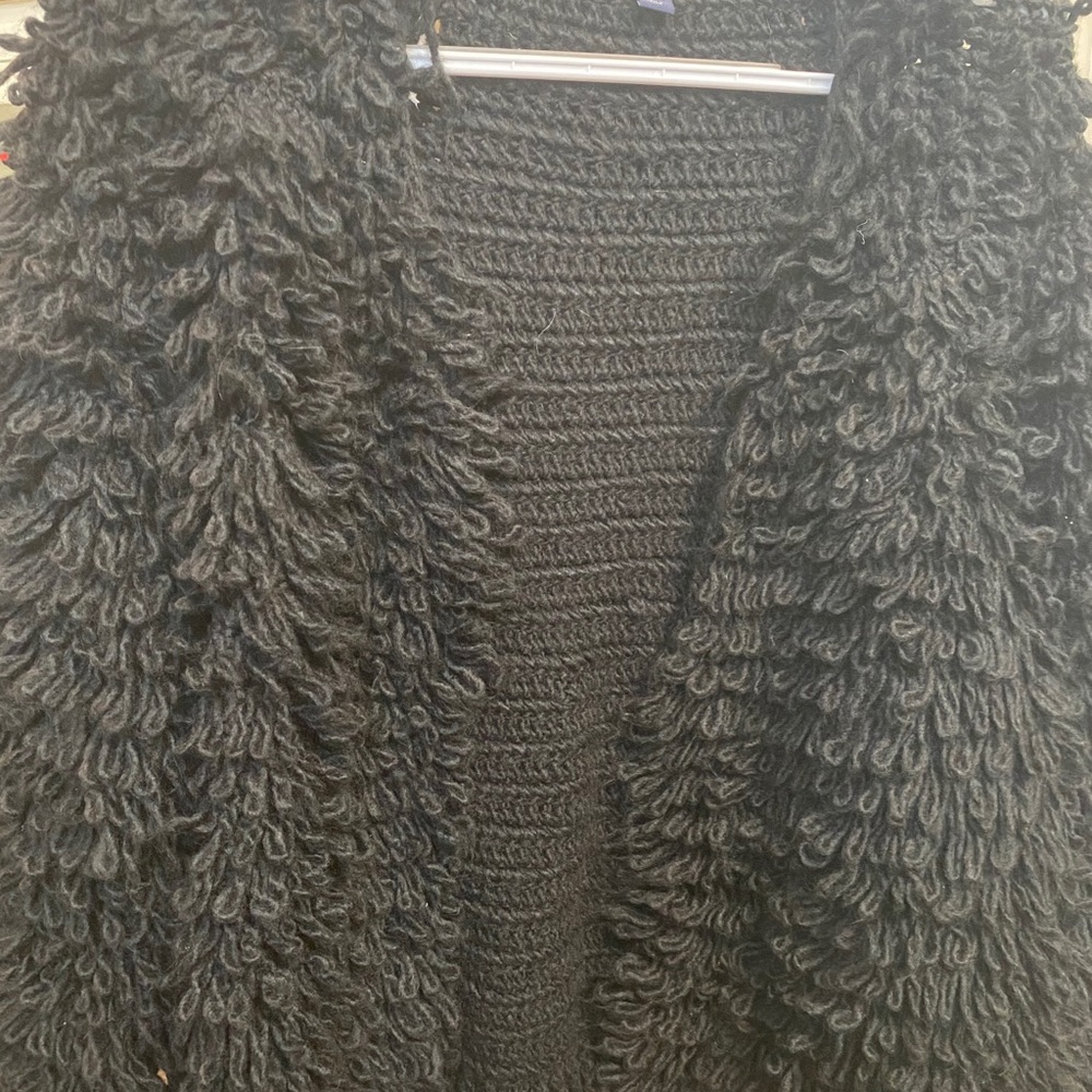 Shaggy cardigan. Never worn.